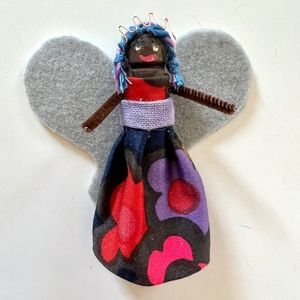 Handmade Fairy Queen Clothespin Doll